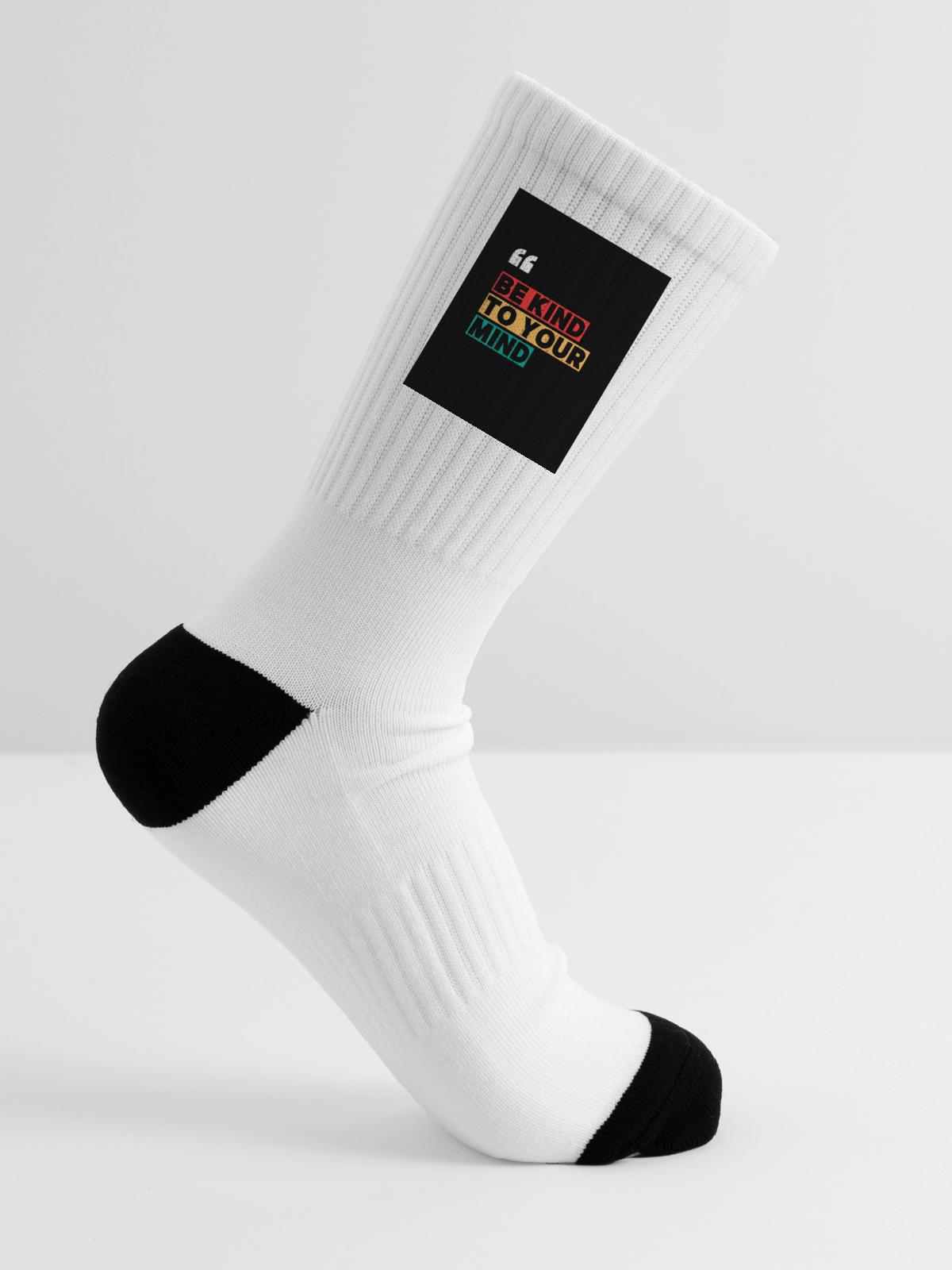 Your favorite T-shirt 😍 - Tennis Socks - white - Right