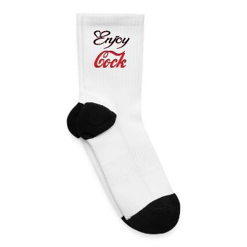 Enjoy Cock shirt MATURE - Tennis Socks - white - Right