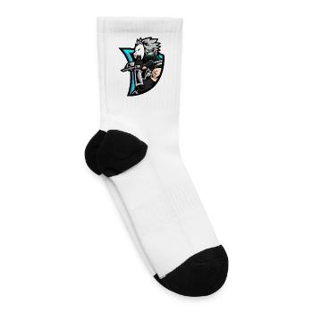 Masked Horse Rider Neon Blade - Tennis Socks - white - Right
