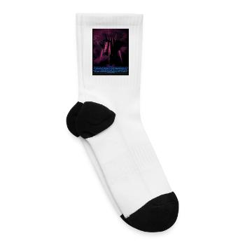Neon Sky Battle Overdrive - Tennis Socks - white - Right