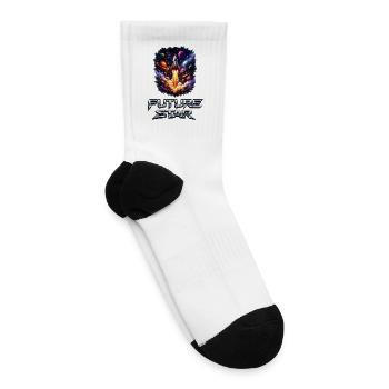 Future Star Rocket Burst - Tennis Socks - white - Right