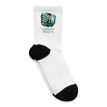 Urban Roots Gardener - Tennis Socks - white - Right