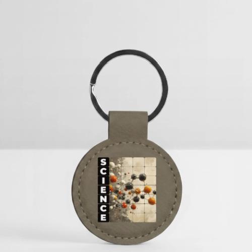 Science in Structure - Round Shaped Keychain