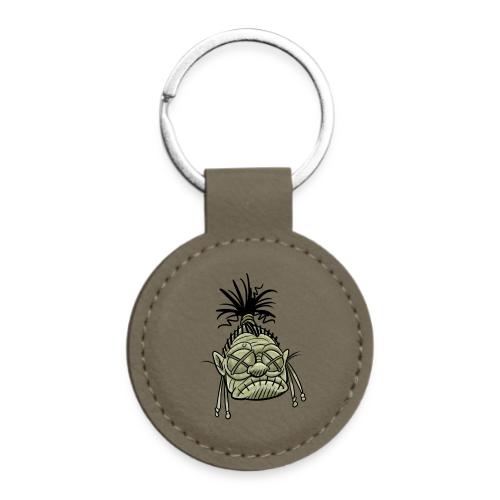 BOBO the Shrunken Head - Round Shaped Keychain