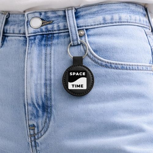 Space-time: Warped Reality - Round Shaped Keychain