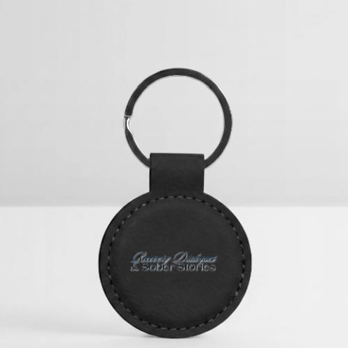 Recovery Dialogues and Sober Stories Official Logo - Round Shaped Keychain