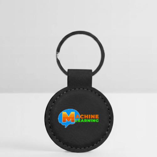 Machine learning - Round Shaped Keychain