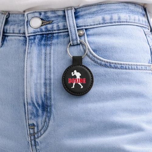 Boxing Force - Round Shaped Keychain