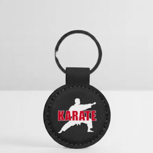 Karate Focus - Round Shaped Keychain