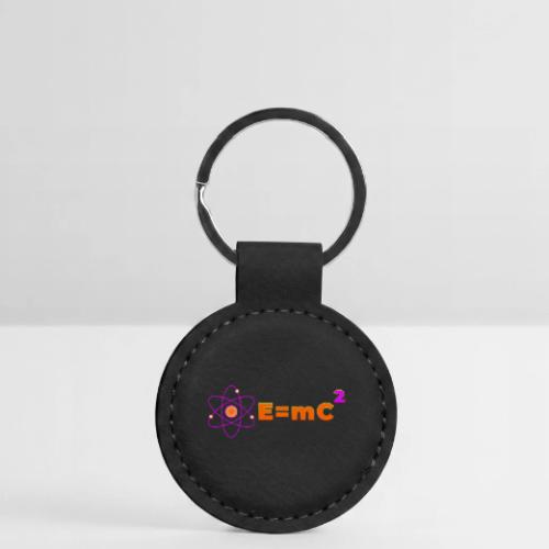E = mc² - Round Shaped Keychain