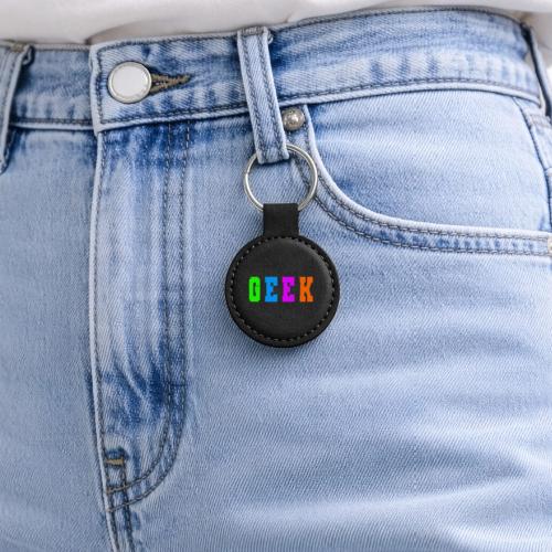 Certified Geek Mode - Round Shaped Keychain