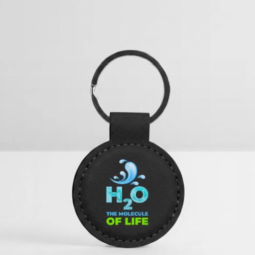 The Molecule of Life - Round Shaped Keychain