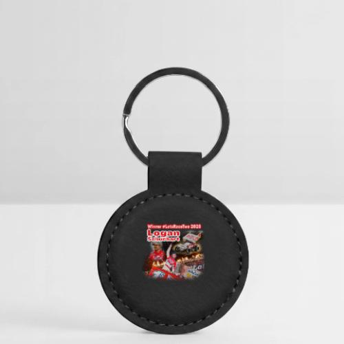 Logan Schuchart #LetsRaceTwo Winner - Round Shaped Keychain