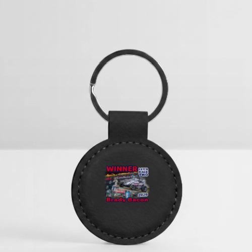 Brady Bacon #LetsRaceTwo Winner - Round Shaped Keychain