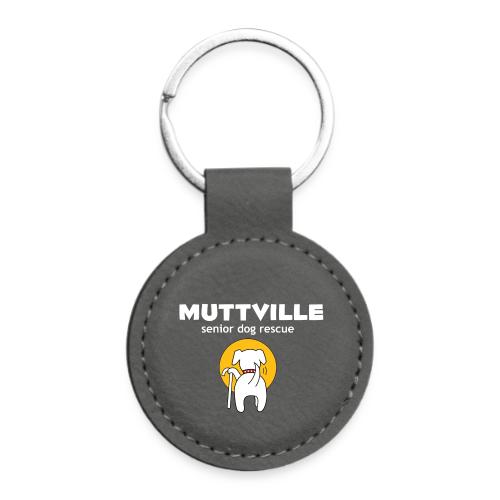 Muttville - Round Shaped Keychain