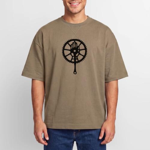 Rudge Chainring - Oversized Unisex Short Sleeve Sweatshirt