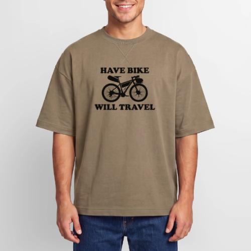 have bike will travel - Oversized Unisex Short Sleeve Sweatshirt