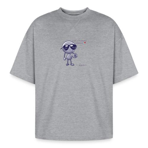 Smoon City 18 I am a Diamond Smooner - Oversized Unisex Short Sleeve Sweatshirt