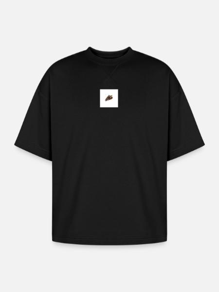 Moto Dash Neon Racer - Oversized Unisex Short Sleeve Sweatshirt - black
