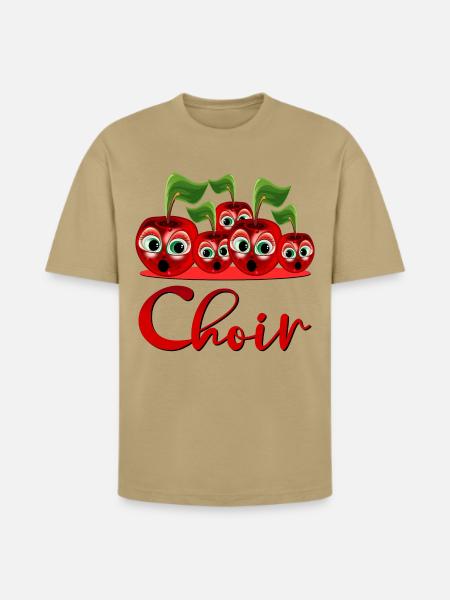 CHOIR SINGER - Heavyweight Unisex T-Shirt HAMMER by Gildan - tan