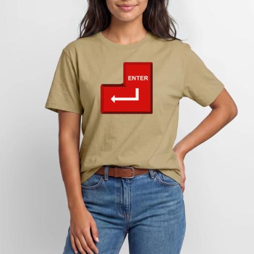 Just Press Enter - Heavyweight Unisex T-Shirt HAMMER by Gildan