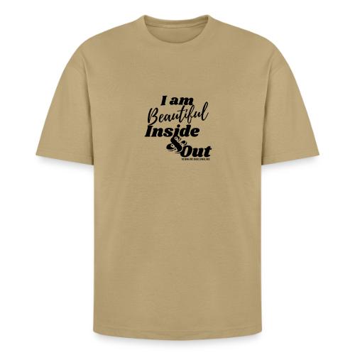 I am Beautiful - Inside and Out | Black Type - Heavyweight Unisex T-Shirt HAMMER by Gildan