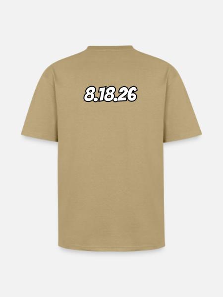 25K on 8.18.26 - Heavyweight Unisex T-Shirt HAMMER by Gildan - tan