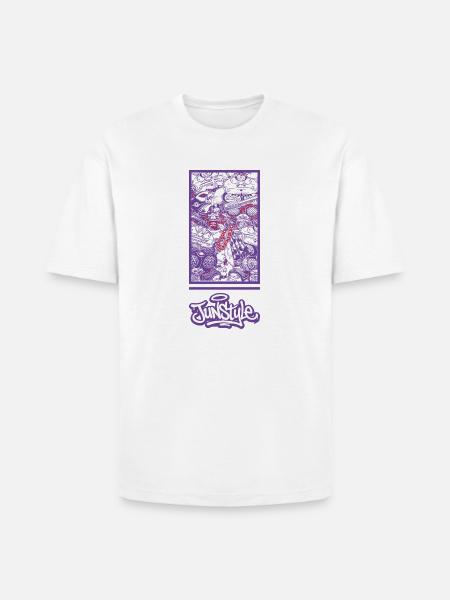 JunStyle Four Heavenly Kings Character 05 - Heavyweight Unisex T-Shirt HAMMER by Gildan - white
