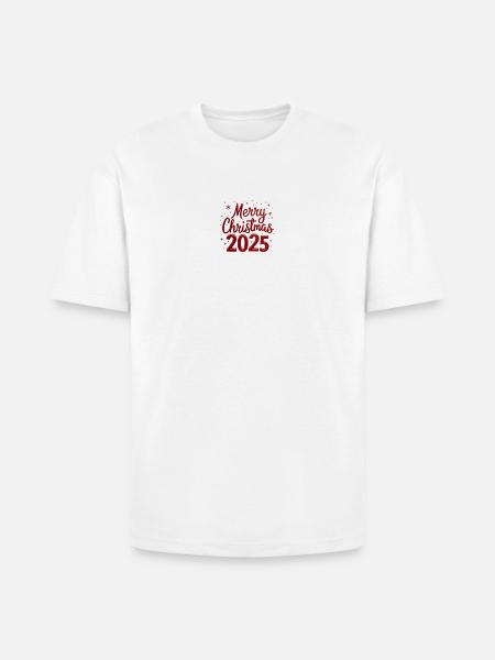 merry christmas - Heavyweight Unisex T-Shirt HAMMER by Gildan - white
