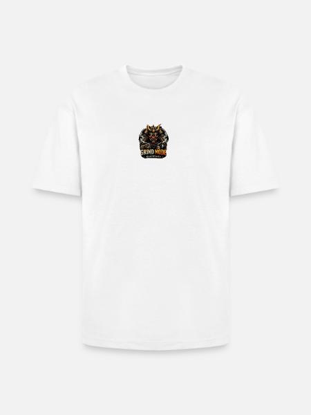 Grind Mode Warrior Hustle - Heavyweight Unisex T-Shirt HAMMER by Gildan - white