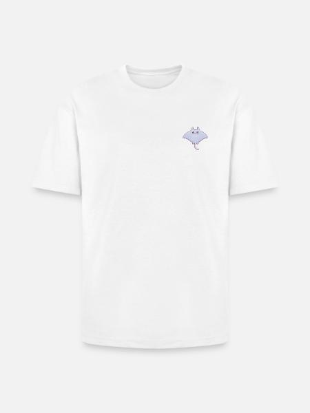 Pastel Manta Charm - Heavyweight Unisex T-Shirt HAMMER by Gildan - white