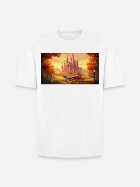 "A captivating digital painting - Heavyweight Unisex T-Shirt HAMMER by Gildan - white