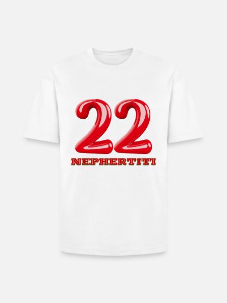 Nefertiti - Heavyweight Unisex T-Shirt HAMMER by Gildan - white