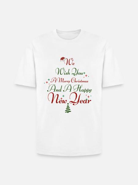 Christmas - Heavyweight Unisex T-Shirt HAMMER by Gildan - white