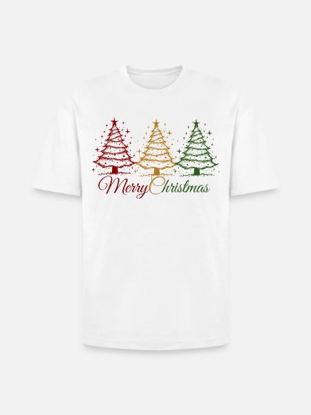 Christmas - Heavyweight Unisex T-Shirt HAMMER by Gildan - white