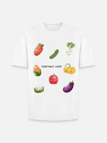 Vegetable_Lover - Heavyweight Unisex T-Shirt HAMMER by Gildan - white