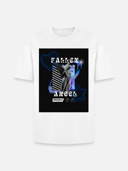 Fallen Angel - Heavyweight Unisex T-Shirt HAMMER by Gildan - white