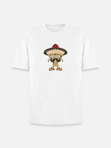Mexican pizza - Heavyweight Unisex T-Shirt HAMMER by Gildan - white