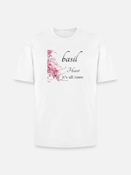 Sakura Bloom - Heavyweight Unisex T-Shirt HAMMER by Gildan - white