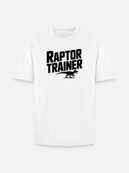 Raptor Trainer - Heavyweight Unisex T-Shirt HAMMER by Gildan - white