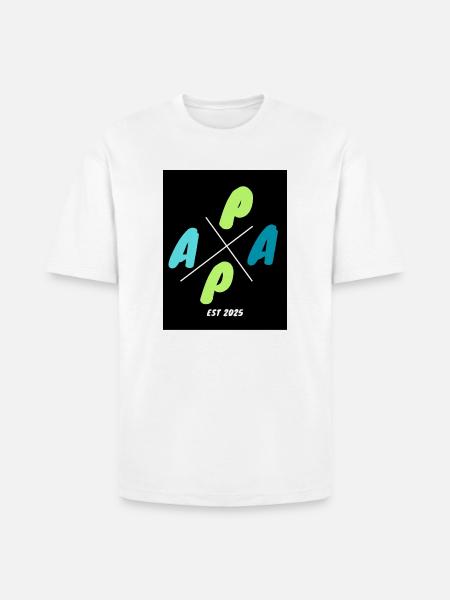 APPA Cross Logo EST 2025 - Heavyweight Unisex T-Shirt HAMMER by Gildan - white