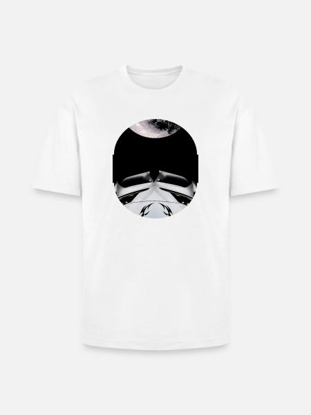 Moonlit Carfront Noir - Heavyweight Unisex T-Shirt HAMMER by Gildan - white
