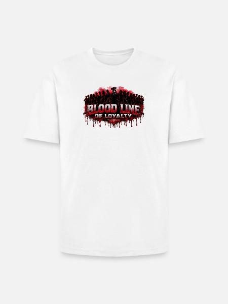 Bloodline of Loyalty - Heavyweight Unisex T-Shirt HAMMER by Gildan - white