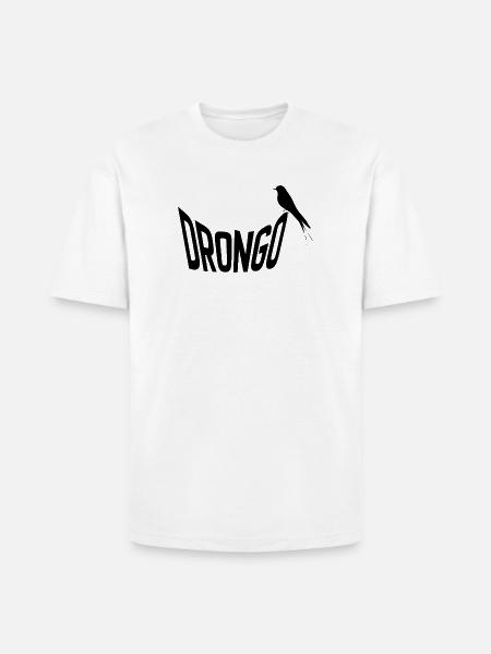 drongo - Heavyweight Unisex T-Shirt HAMMER by Gildan - white
