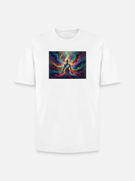 Flash Aura - Heavyweight Unisex T-Shirt HAMMER by Gildan - white