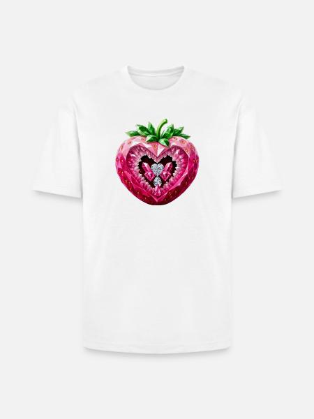 UNIQUELY DELICIOUS - Heavyweight Unisex T-Shirt HAMMER by Gildan - white
