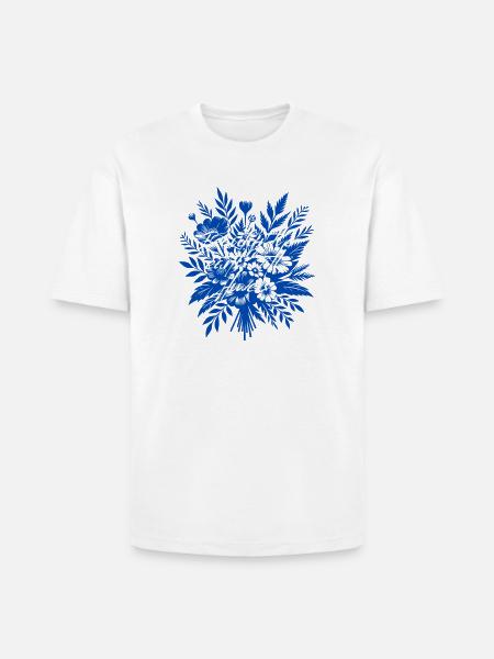 Beautify_the_earth_with_flowers - Heavyweight Unisex T-Shirt HAMMER by Gildan - white