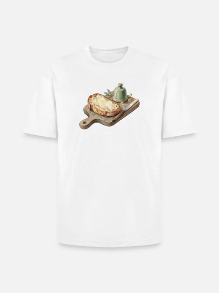 Toast & Tea - Heavyweight Unisex T-Shirt HAMMER by Gildan - white
