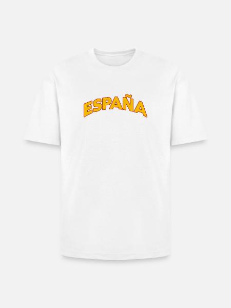 España 5 - Heavyweight Unisex T-Shirt HAMMER by Gildan - white