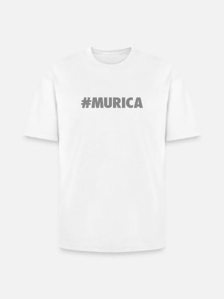 -Murica - Heavyweight Unisex T-Shirt HAMMER by Gildan - white